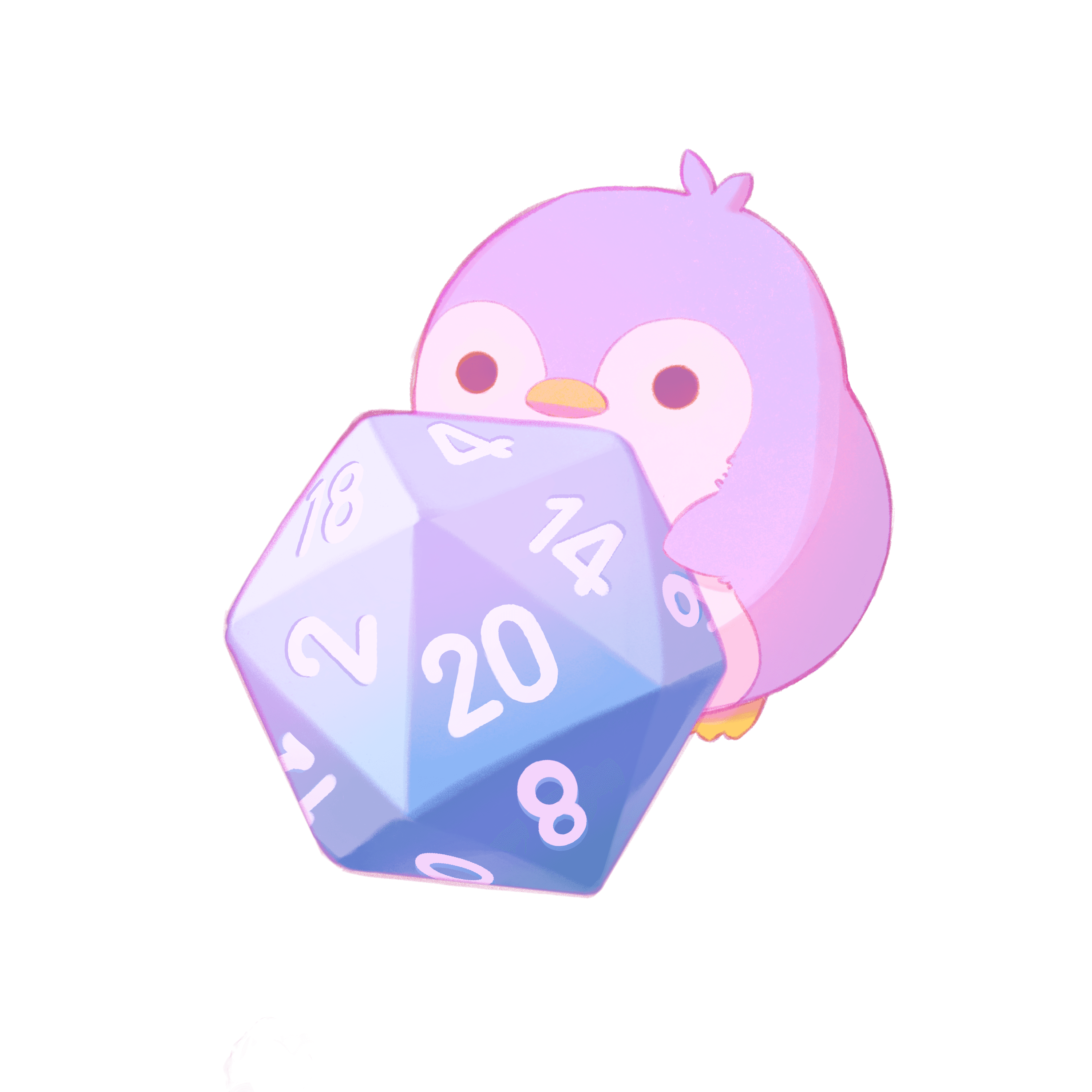 Baby Penguin Dice